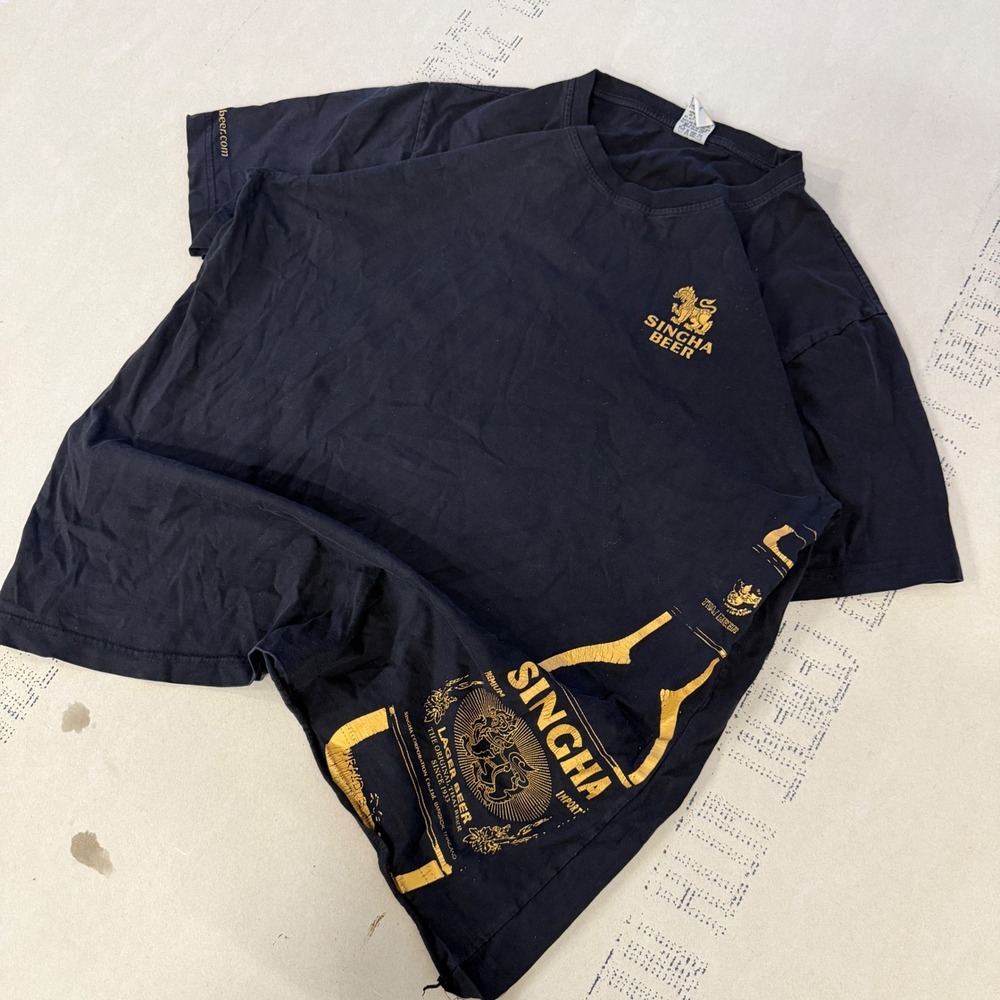 Vintage Singha Beer AOP T-shirt